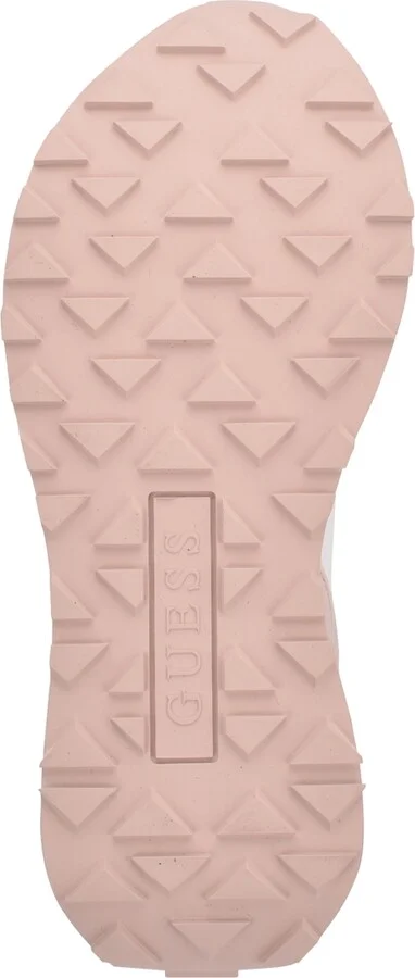 Guess Women's Luchia Fashion Forward Chunky Bottom Sneakers - White/Pink - Image 5