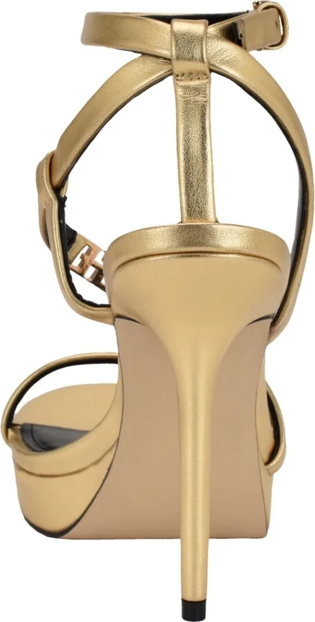 Guess Women's Lucier Strappy Platform Heel Dress Sandals - Image 7