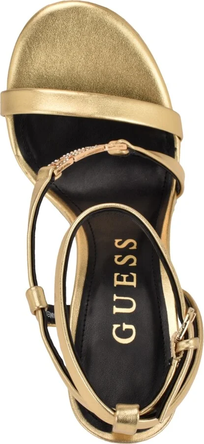 Guess Women's Lucier Strappy Platform Heel Dress Sandals - Image 8