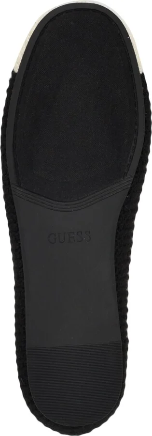 Guess Women's Maysa Crochet Knit Mary Jane Flats - Black/White - Image 5