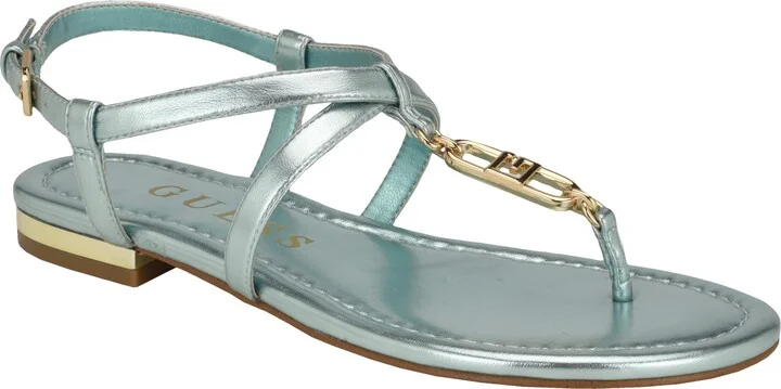 Guess Women's MEAA Flat Sandal