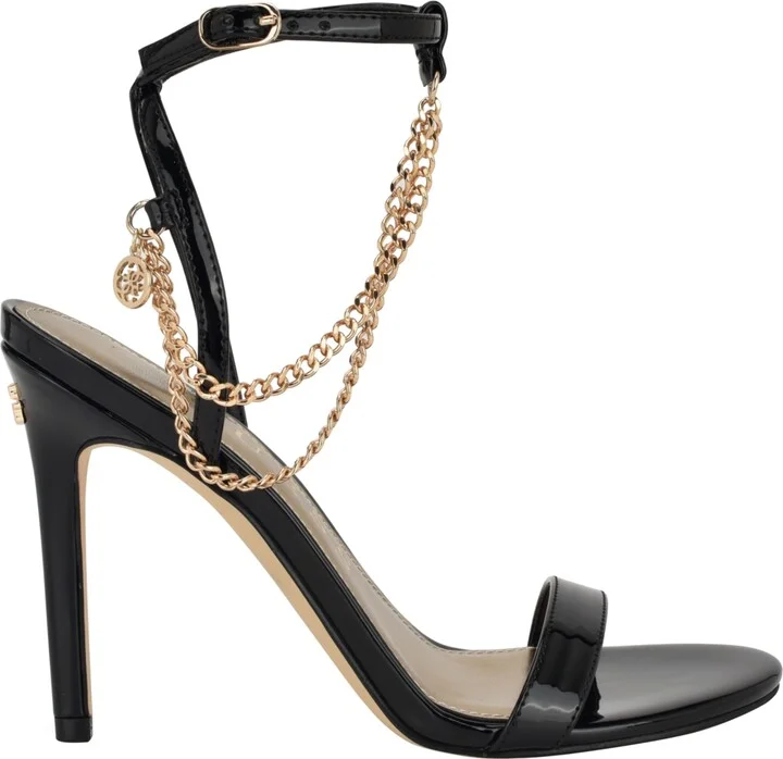 Guess Women's Miamy Open Toe Chain Detail Stiletto High Heel Sandals - Image 2