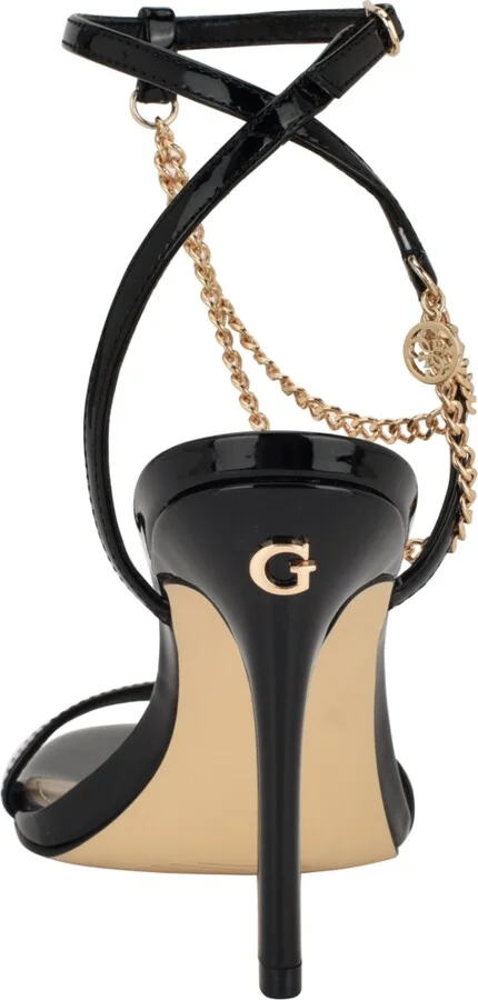 Guess Women's Miamy Open Toe Chain Detail Stiletto High Heel Sandals - Image 3