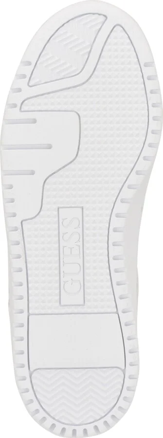 Guess Women's Miram Platform Lace-Up Court Sneakers - White/White - Image 5