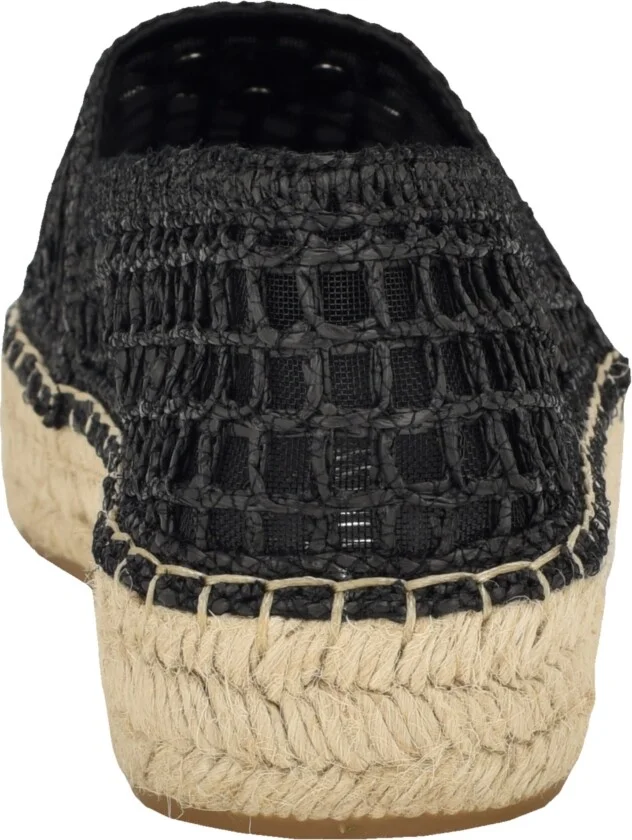 Guess Women's Mones Closed Toe Jute Mesh Upper Casual Espadrille Flats - Image 3