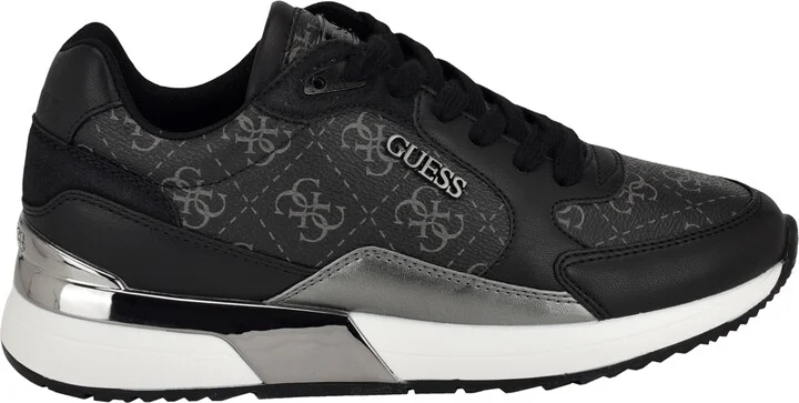 Guess Women's Moxea Quattro G Logo Lace-Up Jogger Sneakers - Image 2