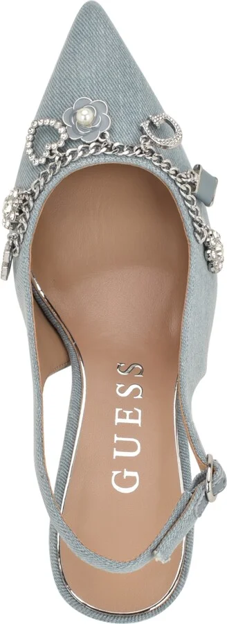 Guess Women's Naska Charms Slingback Pumps - Image 8