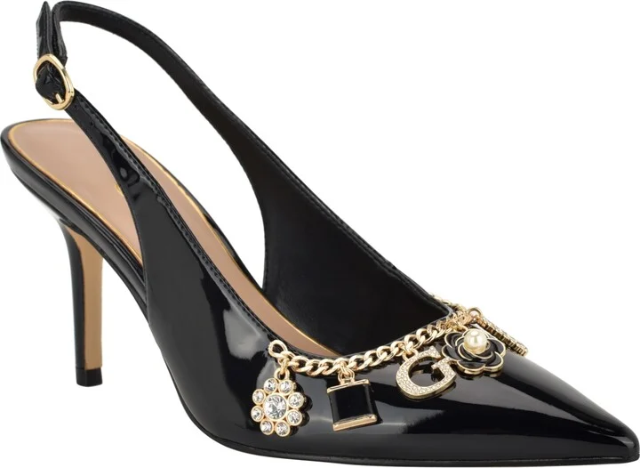 Guess Women's Naska Charms Slingback Pumps
