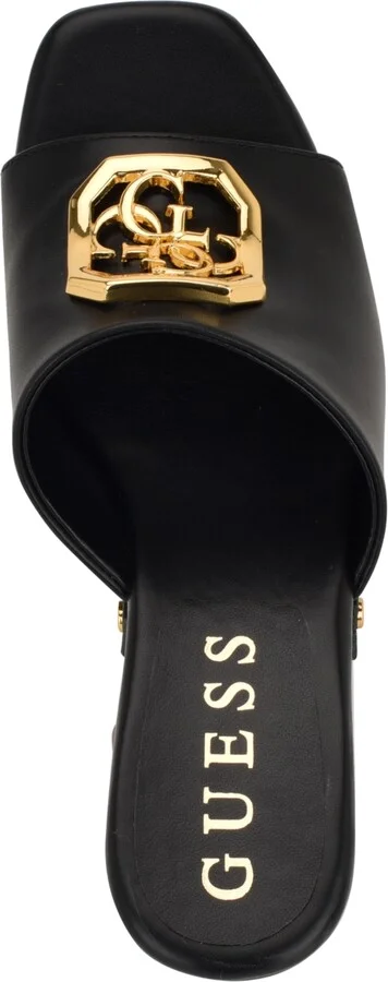 Guess Women's Qisha Quattro G Studded Block Heel Platform Sandals - Image 4
