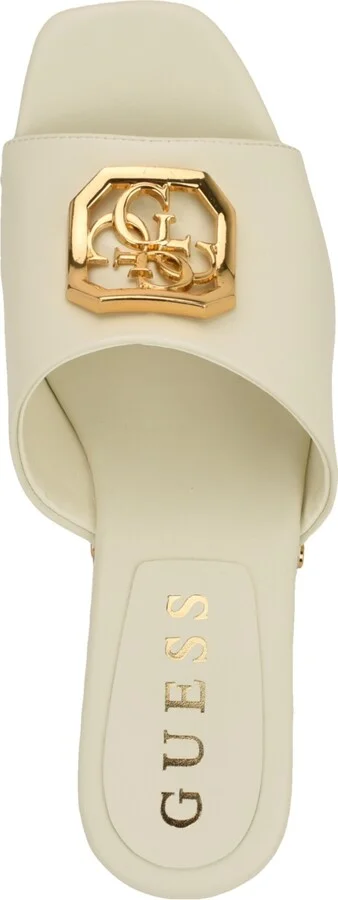 Guess Women's Qisha Quattro G Studded Block Heel Platform Sandals - Image 8
