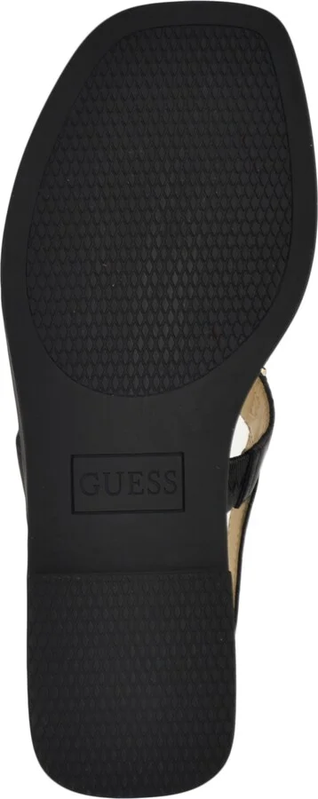 Guess Women's Reality G-Elite T-Strap Flat Sandals - Image 6
