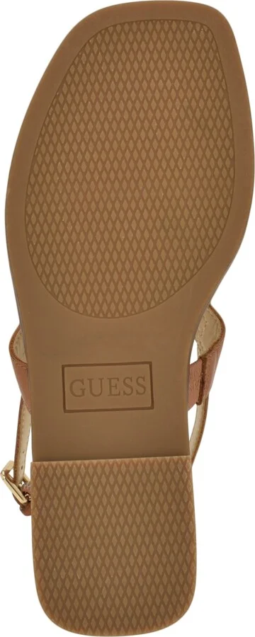Guess Women's Reality G-Elite T-Strap Flat Sandals - Image 11