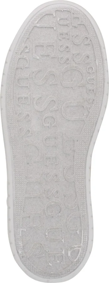 Guess Women's Ridgee Lace Up Platform Sneakers - White/Beige Multi - Image 5