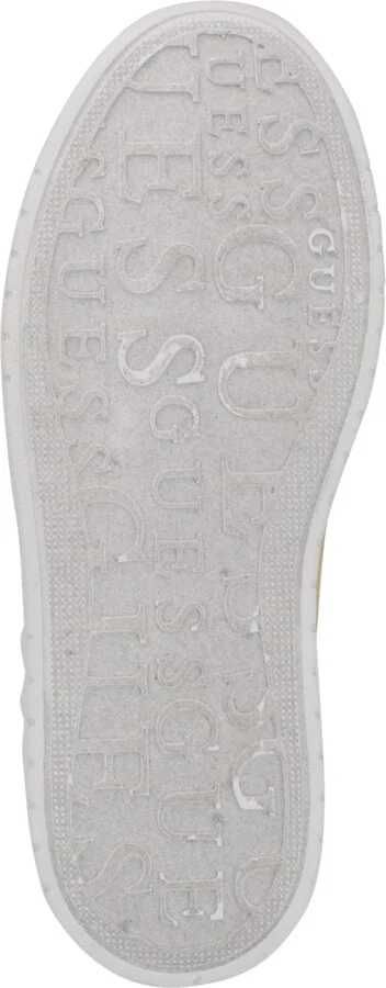 Guess Women's Ridgee Lace Up Platform Sneakers - White/Beige Multi - Image 9