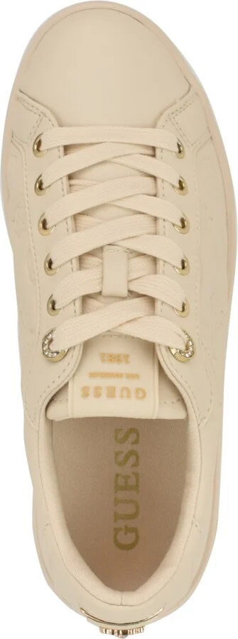 Guess Women's Ronii Quattro G Peony Jacquard Lace-Up Sneakers - Image 8