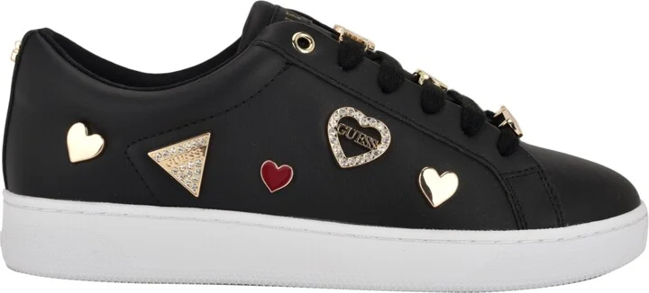 Guess Women's Runia Embellished Lace-Up Sneakers - Image 2
