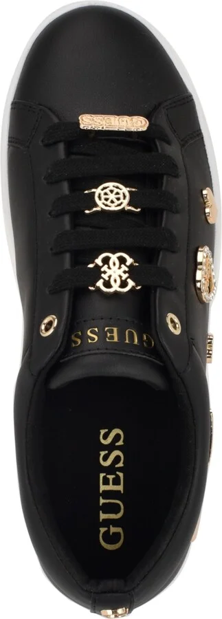 Guess Women's Runia Embellished Lace-Up Sneakers - Image 4