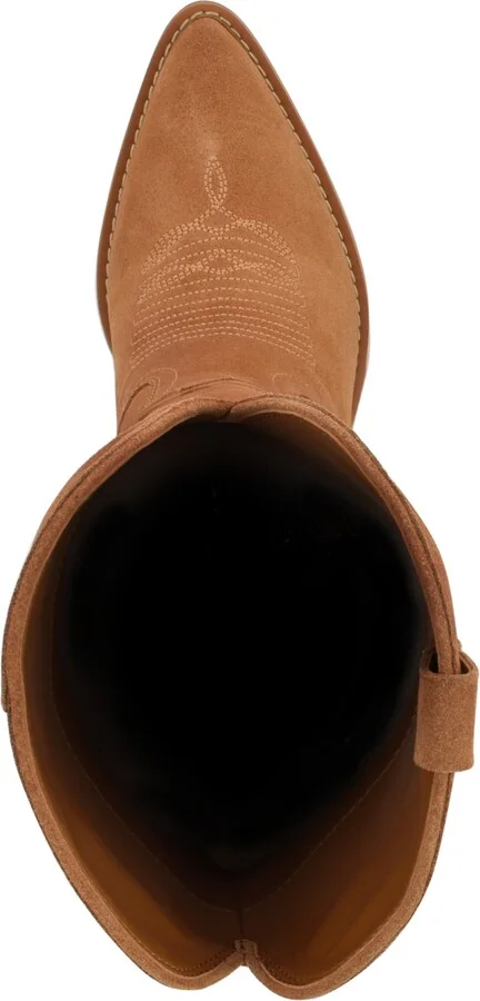 Guess Women's Sashan Knee-High Topstitched Western Boots - Image 4