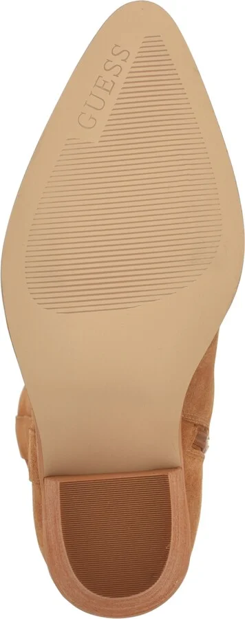 Guess Women's Sashan Knee-High Topstitched Western Boots - Image 5