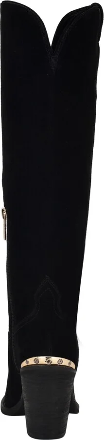 Guess Women's Sashan Knee-High Topstitched Western Boots - Image 7