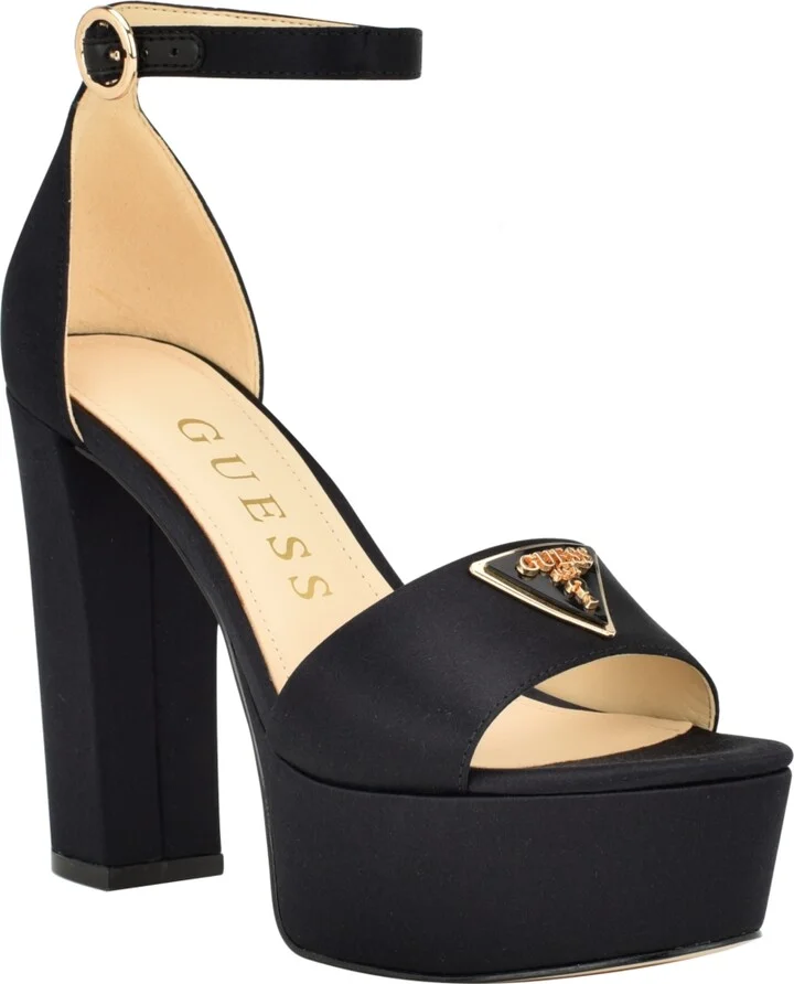 Guess Women's Seton Two-Piece Platform Dress Sandals