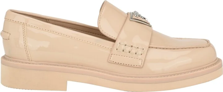 Guess Women's Shatha Logo Hardware Slip-on Almond Toe Loafers - Image 2
