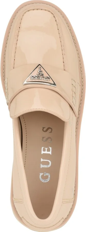 Guess Women's Shatha Logo Hardware Slip-on Almond Toe Loafers - Image 4