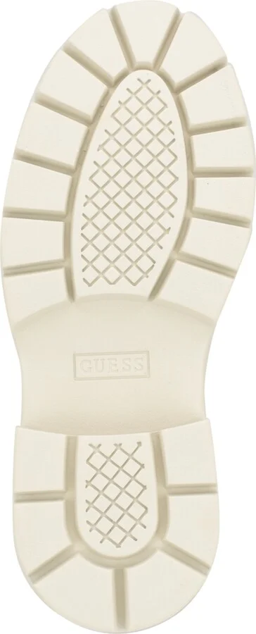 Guess Women's Shutter Lace-Up Logo Pattern Combat Boots - Image 5