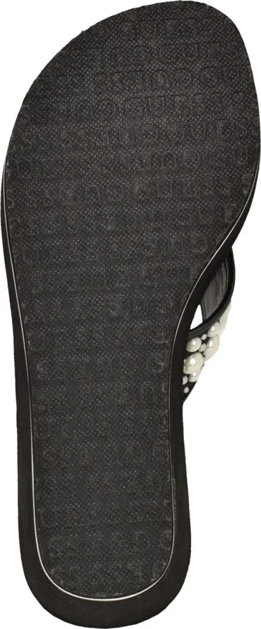 Guess Women's Silus Embellished Platform Wedge Sandals - Image 9