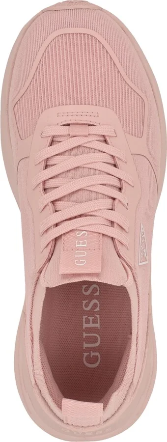 Guess Women's Soulite Knit Lace Up Trainer Sneakers - Image 3