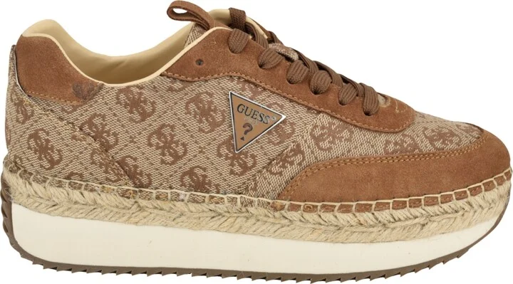 Guess Women's Stefen Lace-Up Platform Espadrille Sneakers - Image 2