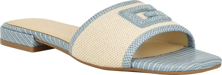 Light Blue/Beige Multi