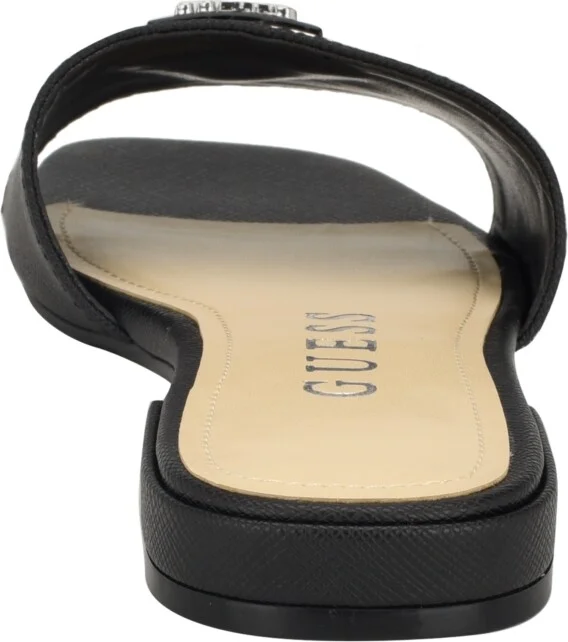 Guess Women's Tamsea One Band Square Toe Slide Flat Sandals - Image 3