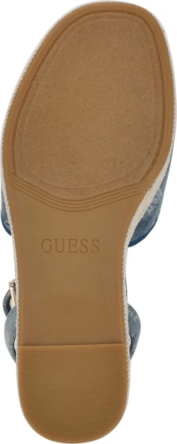 Guess Women's Tanveey Quattro G Cut-Out Platform Espadrille Wedge Sandals - Image 5