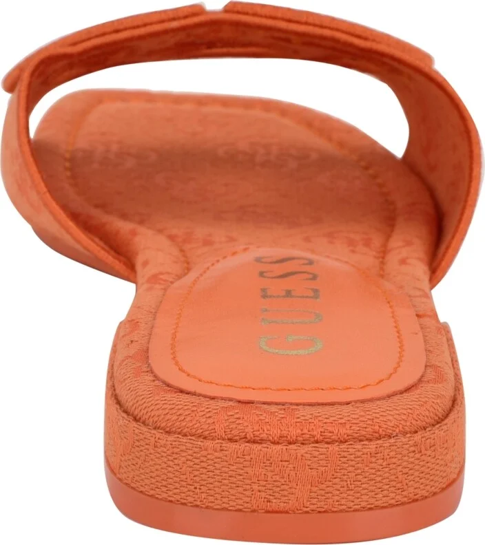Guess Women's Tarishae One Band Quattro-g Slip On Flat Sandals - Image 7