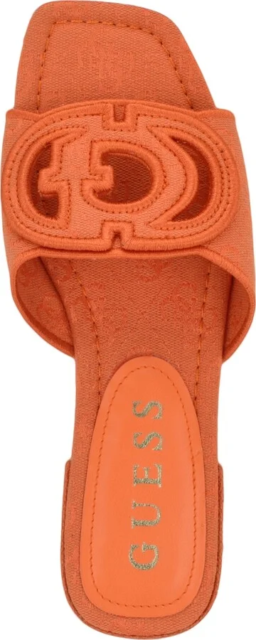 Guess Women's Tarishae One Band Quattro-g Slip On Flat Sandals - Image 8