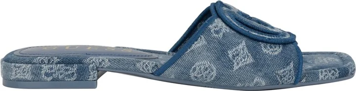 Guess Women's Tarishae One Band Quattro-g Slip On Flat Sandals - Image 10