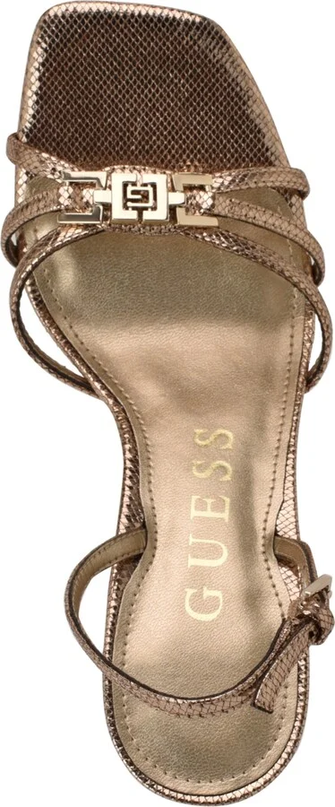 Guess Women's Twilla G Elite Strappy Stiletto Sandals - Image 5