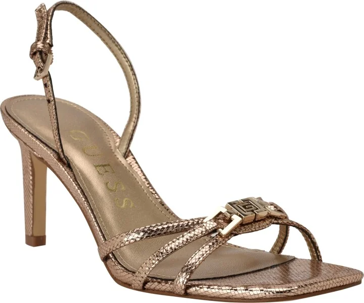Guess Women's Twilla G Elite Strappy Stiletto Sandals