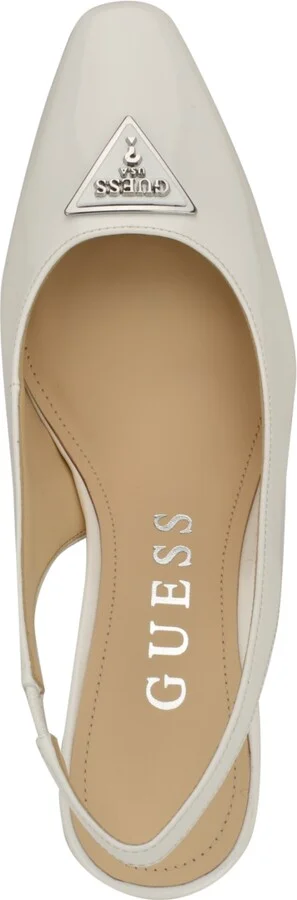 Guess Women's Valinda Slingback Snip Toe Block Heel Sandal - Image 4