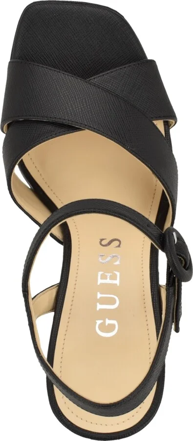 Guess Women's Vallenn Platform Block Heel Dress Sandals - Image 4