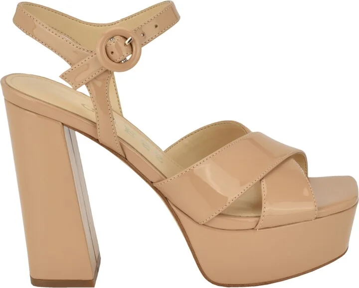 Guess Women's Vallenn Platform Block Heel Dress Sandals - Image 6