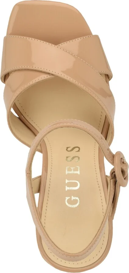 Guess Women's Vallenn Platform Block Heel Dress Sandals - Image 8