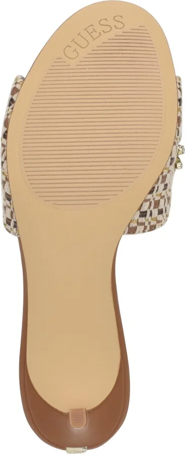 Guess Women's Weekful Embellished Mid Heel Sandals - Image 5