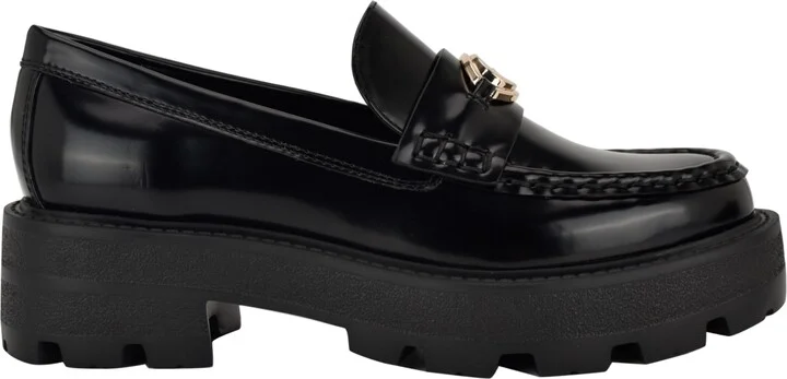 Guess Women's Yanika G Hardware Lug Sole Loafers - Image 2