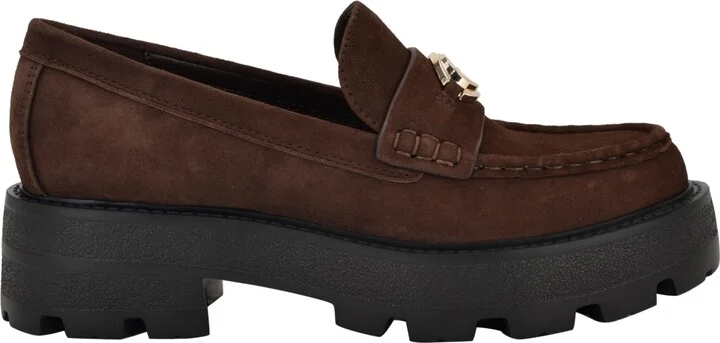 Guess Women's Yanika G Hardware Lug Sole Loafers - Image 10
