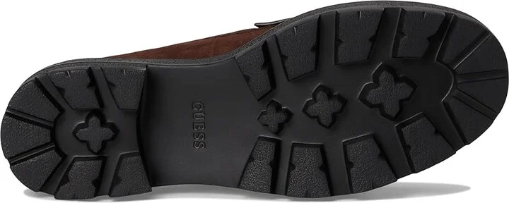 GUESS Yanika Women's Flat Shoes Brown Leather : 8.5 M, EVA - Image 3