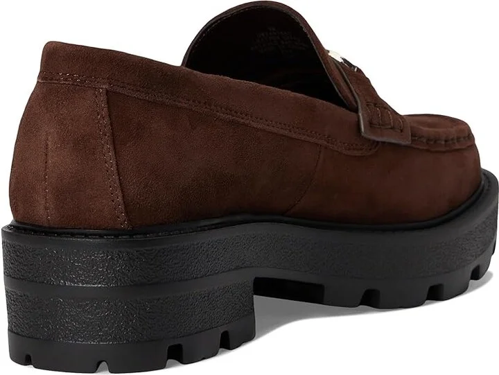 GUESS Yanika Women's Flat Shoes Brown Leather : 8.5 M, EVA - Image 4
