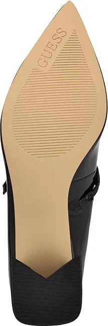 GUESS Zands High Women's Heels Black Patent : 7.5 M, Leather - Image 3