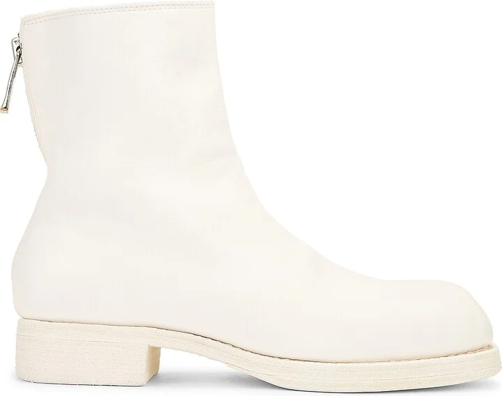 Guidi 79086 Square Toe in White